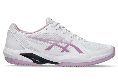 Pre-owned Asics Solution Swift Ff 2 (women's) Sneakers In White/ube