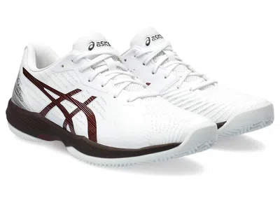 Asics Solution Swift Ff Clay 1041a299-103 Men Us 11.5 White Tennis Shoes Eee4233