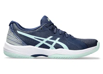 Pre-owned Asics Solution Swift Ff (women's) Sneakers In Blue Expanse/pale Blue