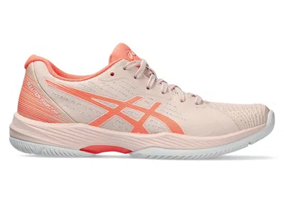 Pre-owned Asics Solution Swift Ff (women's) Sneakers In Pearl Pink/sun Coral