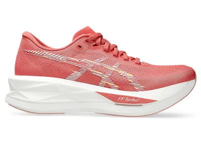 Pre-owned Asics Sonicblast (women's) Sneakers In Dark Pink Clay/white