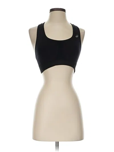 Pre-owned Asics Sports Bra In Black