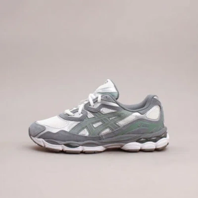 Pre-owned Asics Sportstyle Gel-nyc Cream Steel Grey Running Men Shoes Gym 1203a383-101 In Gray