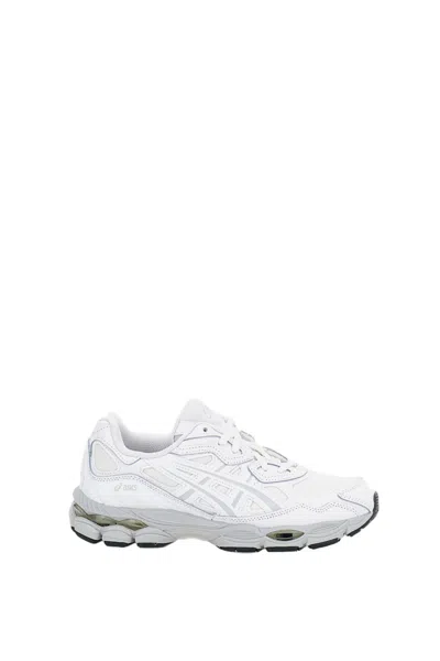 Asics Sporty Gel-nyc Sneakers With Advanced Cushioning Technology In White