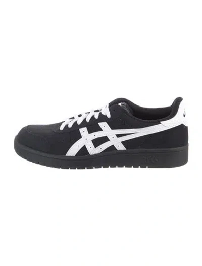 Pre-owned Asics Suede Athletic Sneakers In Black