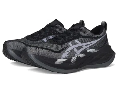 ASICS SUPERBLAST 2 RUNNING SHOES BLACK/WHITE: MEN'S 7.5 - WOMEN'S 9 MEDIUM