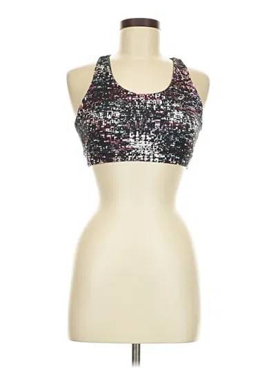 Pre-owned Asics Tank Top Silver Halter Neckline Tops