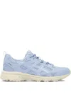 Asics Textured Trainers In Blue
