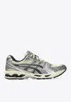 Asics Breathable Sneakers With Advanced Cushioning In Silver