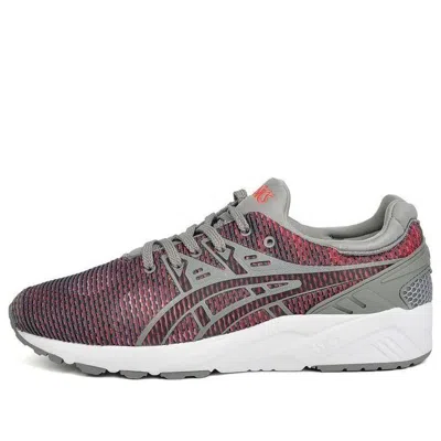 Asics Tiger Gel-kayano Trainer Evo 'red Grey' In Burgundy