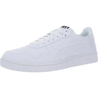 Asics Tiger Japan S Mens Leather Performance Sneakers In White