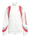 Asics Tiger Man Sweatshirt Off White Size S Polyester In Off White