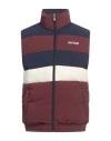 Asics Tiger Man Vest Burgundy Size L Polyamide In Multi
