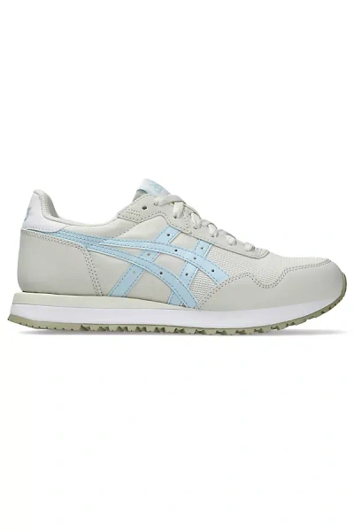 Asics Tiger Runner Ii Sportstyle Sneakers In Cream/light Blue