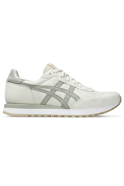 Asics Tiger Runner Ii Sportstyle Sneakers In Cream/olive Grey, Men's At Urban Outfitters In Cream/olive Grey