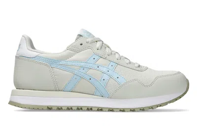 Pre-owned Asics Tiger Runner Ii (women's) Sneakers In Cream/light Blue In Multi