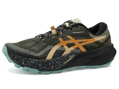 Asics Trabuco 14 Men's Running Shoes Vintage Khaki/black: 8 D - Medium