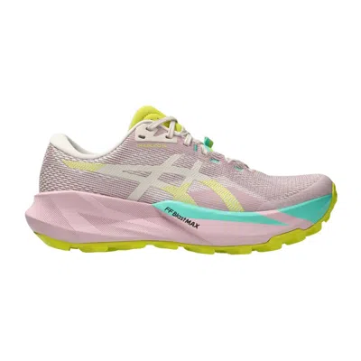 Asics Trabuco 14 Pink Yellow Ss26 Women's Shoes