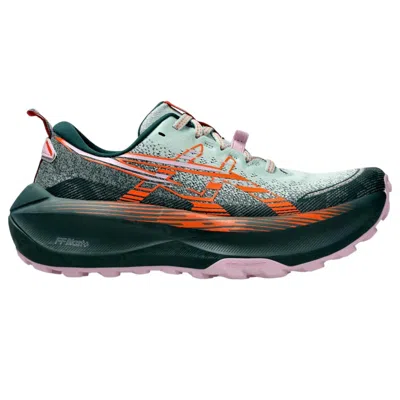 Asics Trabuco Max 4 Cold Moss / Nova Orange 1012b769-400 Women's In Multi