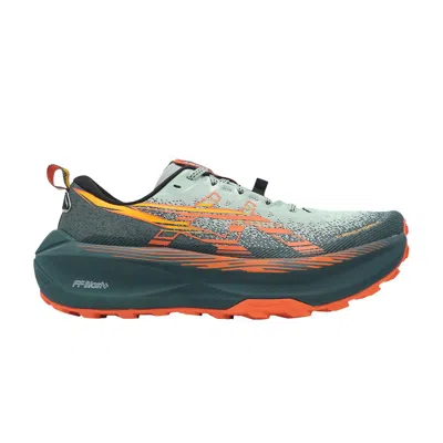 Pre-owned Asics Trabuco Max 4 'cold Moss Nova Orange' | Green | Men's Size 9.5