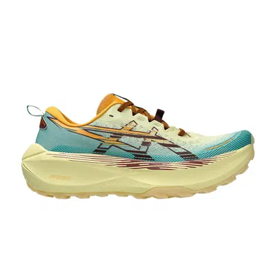 Pre-owned Asics Trabuco Max 4 'wheat Yellow Dark Red Planet' | Cream | Men's Size 13 In White