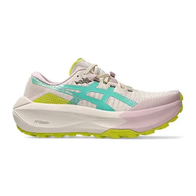 Asics Trabuco Max 5 Beige Pink Ss26 Women's Shoes In Multi