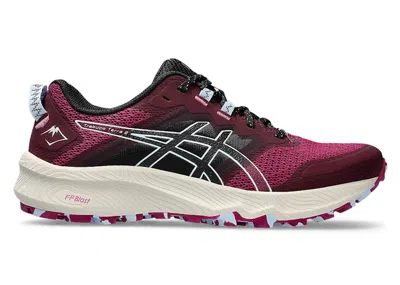 Pre-owned Asics Trabuco Terra 2 (women's) Sneakers In Blackberry/light Blue