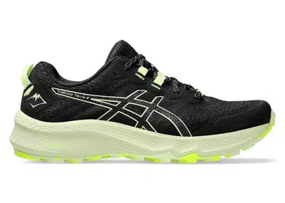 Pre-owned Asics Trabuco Terra 2 (women's) Sneakers In Black/cool Matcha In Multi