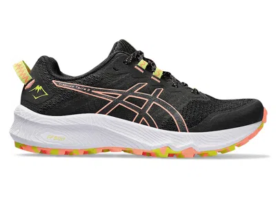 Pre-owned Asics Trabuco Terra 2 (women's) Sneakers In Black/sun Coral