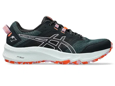 Pre-owned Asics Trabuco Terra 2 (women's) Sneakers In Saxon Green/light Ube