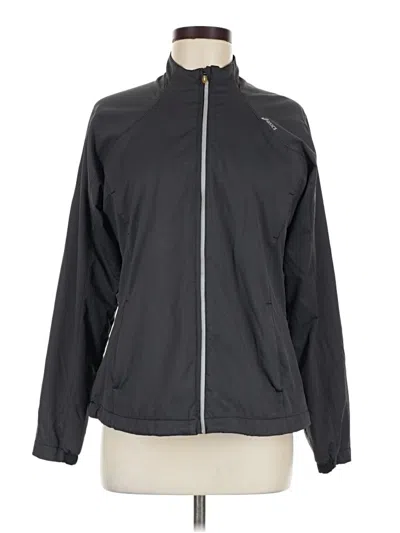 Pre-owned Asics Track Jacket In Black