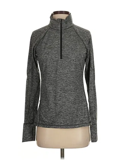 Pre-owned Asics Track Jacket In Gray