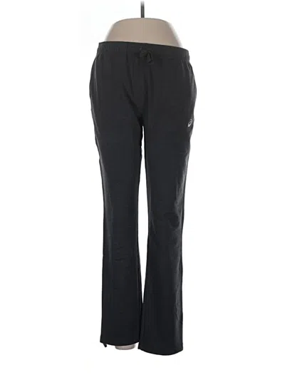 Pre-owned Asics Track Pants In Black