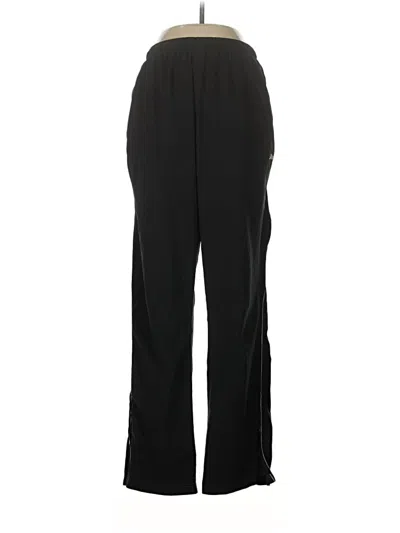 Pre-owned Asics Track Pants In Black