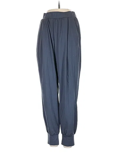 Pre-owned Asics Track Pants In Blue