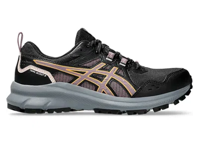 Pre-owned Asics Trail Scout 3 (women's) Sneakers In Black/dusty Mauve In Multi