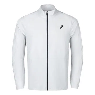 Asics Training Gym Knit Jacket 'white Sage'