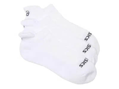 Asics Training No Show Socks 3 Pack In White