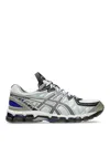 Asics Man Sneakers Light Grey Size 8.5 Textile Fibers In Gris