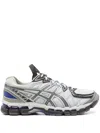 Asics Man Sneakers Light Grey Size 8.5 Textile Fibers In Grey