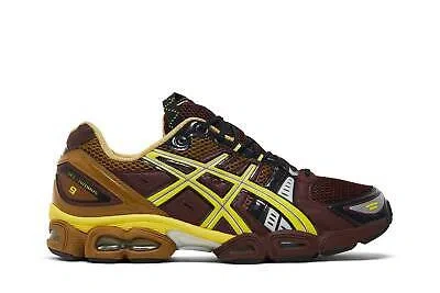 Pre-owned Asics Ub3-s Gel Nimbus 9 'rum Raisin' 1201a442-600 In Rum Raisin/green Sheen