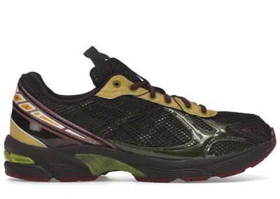 Pre-owned Asics Ub4s Gel1130 Kiko Kostadinov Studio Sneakers In Demitasse/fir Green In Multi