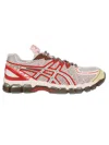 Asics Logo Sneakers In Pink