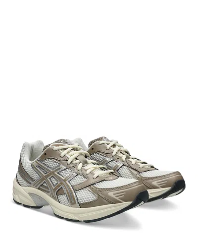 Asics Unisex Gel-1130 Running Sneakers In Cream/cinnamon In Gold