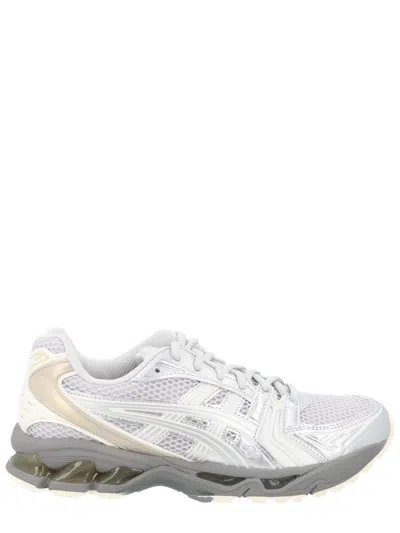Asics Unisex Mesh Running Sneakers In Grey