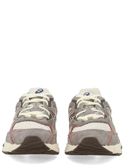 Asics Unisex Suede Mesh Running Sneakers In Multicolour