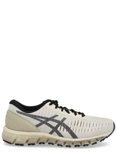 Asics Unisex Synthetic Fiber Sneakers For Fw25 In White