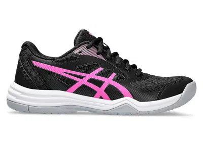 Pre-owned Asics Upcourt 5 (women's) Sneakers In Black/hot Pink