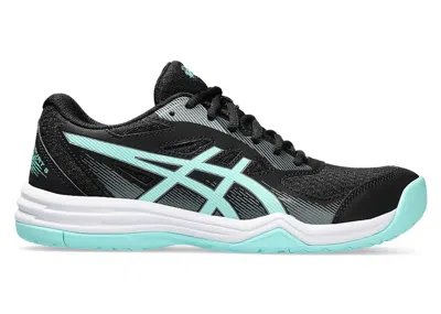 Pre-owned Asics Upcourt 5 (women's) Sneakers In Black/illuminate Mint In Multi