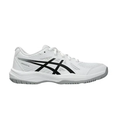 Pre-owned Asics Upcourt 6 Gs 'white Black' | Kid's Size 2